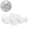 Cloud Moon Star Wall Mounted Hooks DIY Hanger Wall Decoration Children"s Room Decor