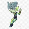 Greg Universe Gemstone Peridot Iron On Heat Transfer Printing Vinyl Patches Sticker for Clothes DIY Appliques Washable Patches