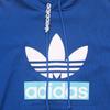 Adidas Толстовка с капюшоном Originals Big Trefoil, мужские топы, темно-синий H09353
