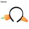 Shark Women Gift Carrot Shark Headband Accessories Funny Hair Hoop