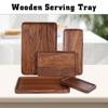 Прямоугольные деревянные подносы для кухни, закусок, десертов, ужинов, поднос для сервировки еды, тарелка для чая в китайском стиле, декор для дома и отеля, поддон