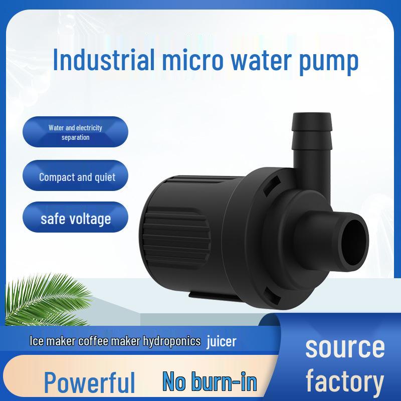 2024 Mini DC12V Brushless Water Pump for Soilless Culture & Ice Makers