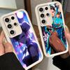 Чехол для телефона Samsung Galaxy S26 S25 Ultra S24 FE ChunLi S-Street F-FighterS Shell S23 Plus S22 + S21 S20 5G Мягкий силиконовый Fund