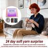 2026 Шерстяной Адвент-календарь 24 Дня Мягких Пряжных Сюрпризов Шерстяная Пряжа для Вязания Рождественский Календарь Обратного Отсчета Творческие Материалы
