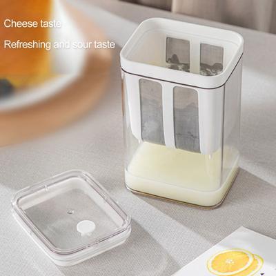 1100 мл ситечко для йогурта, большая емкость, ультратонкая сетка, прозрачный видимый многофункциональный фильтр для чая, молока, сока, домашний сепаратор сыворотки, кухонный фильтр