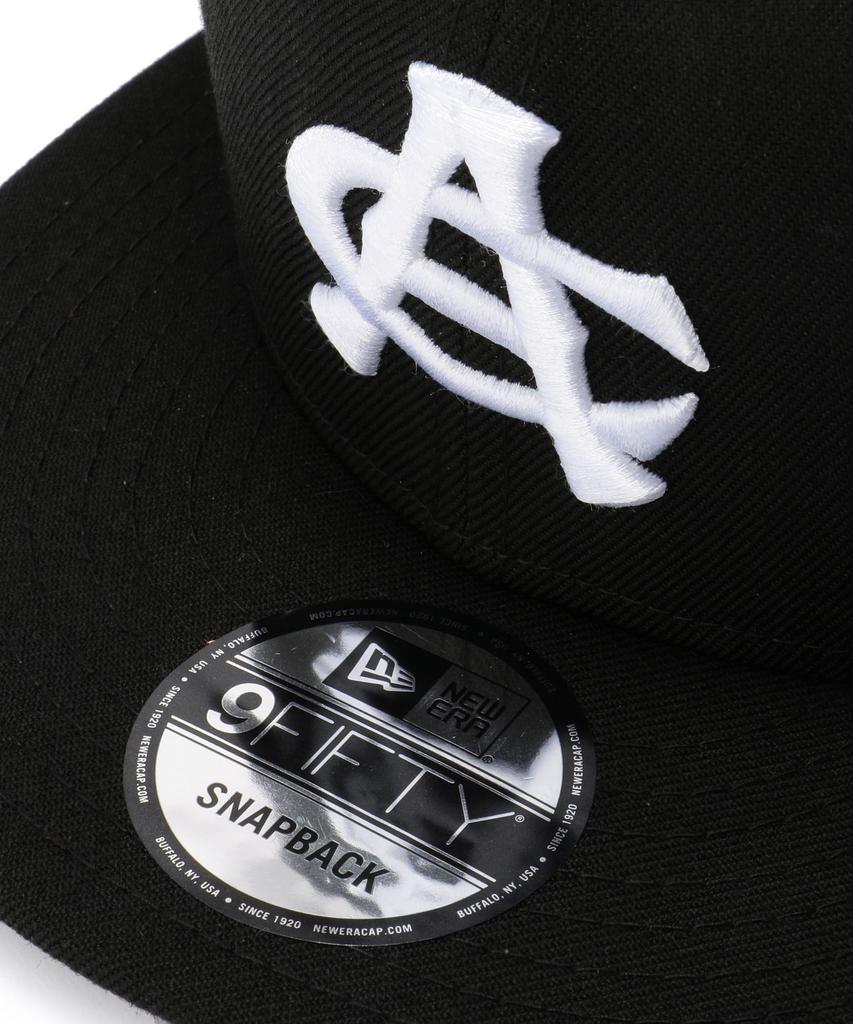 AVIREX x NEW ERA 9FIFTY SNAP BACK CAP TYPE F AC, Men's, 010, Black, 783-4174003