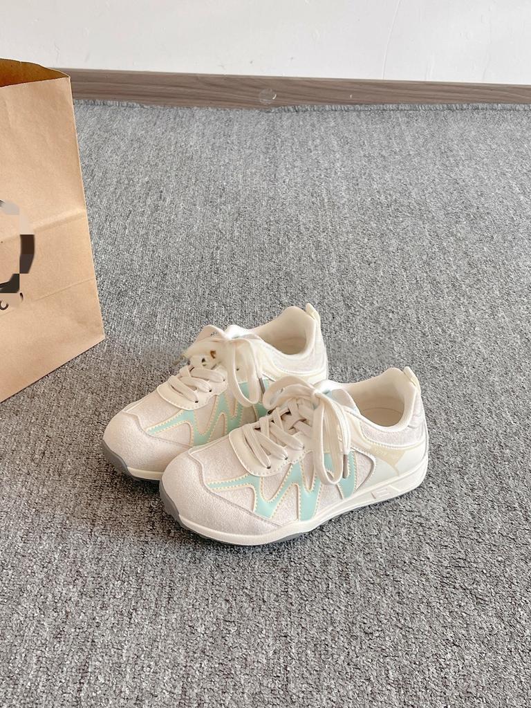 Ретро обувь кеды женские осенние новые на платформе белые туфли повседневная обувь модные женские