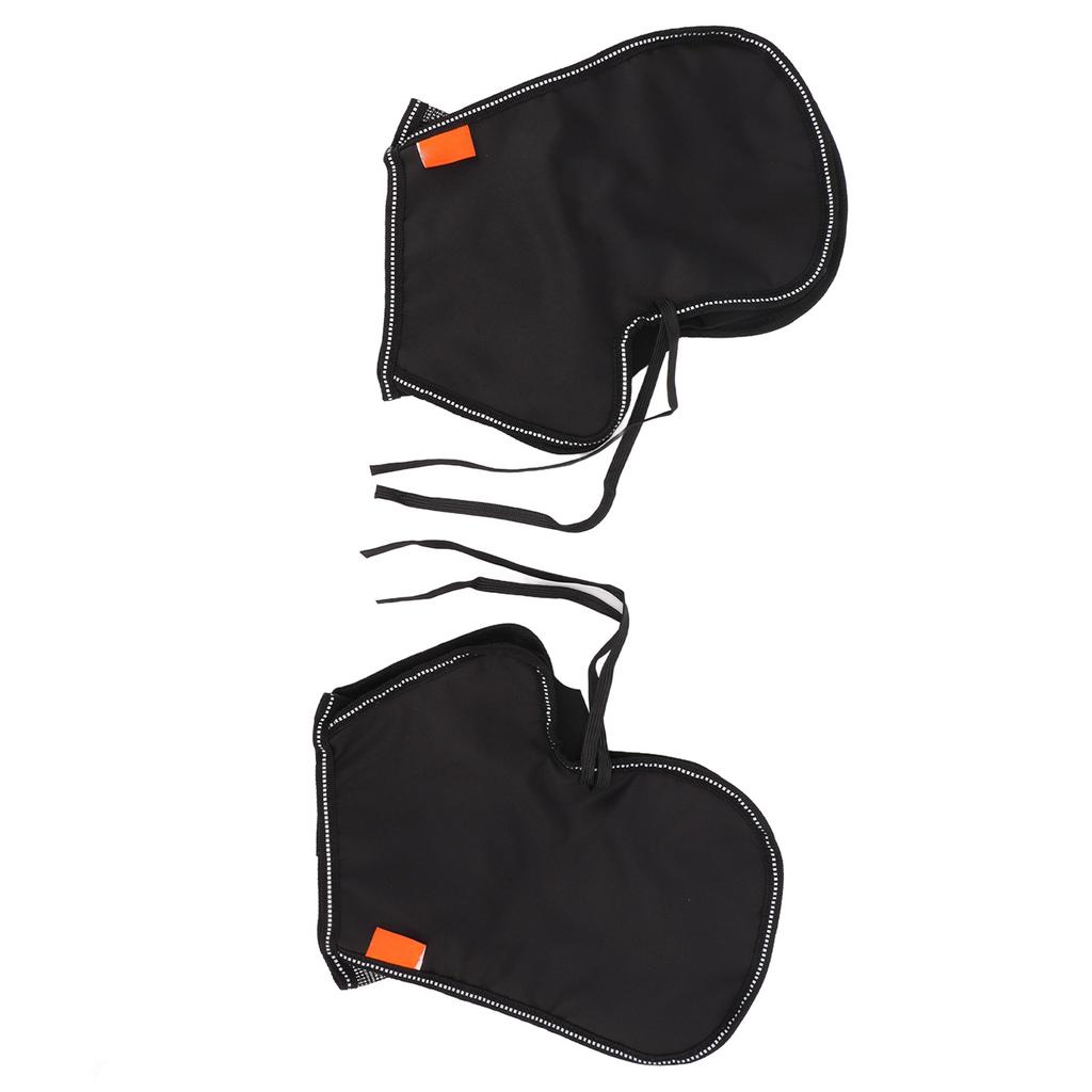 Handlebar Gloves Oxford Cloth Night Reflective Strip Sun Protection Waterproof Universal for Motorcycle Bike Scooter