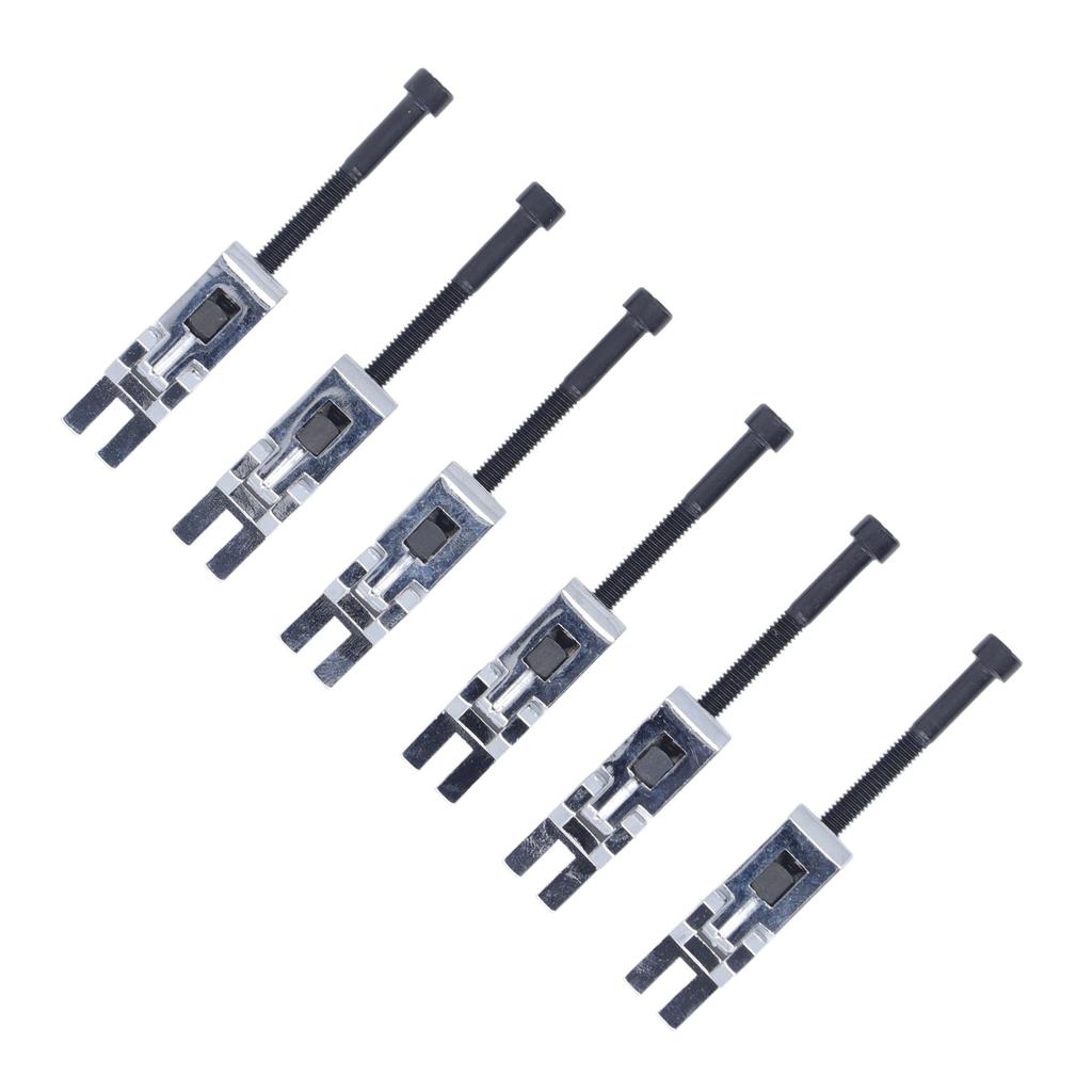 6шт металлические седла для гитары тремоло с двойной системой фиксации седла для электрогитары Floyd Rose