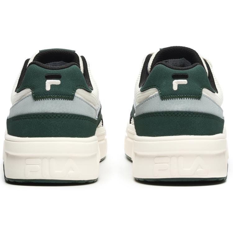 FILA FUSION Bank Skate Shoes 'White Green' (Unisex) Skateboard Shoes T12M242205FGG