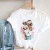 Short Sleeve Watercolor Mom Mother Mama 90s Women Clothing Casual Print Tee Top Summer Fashion Tshirt Lady Female Graphic T-shirt