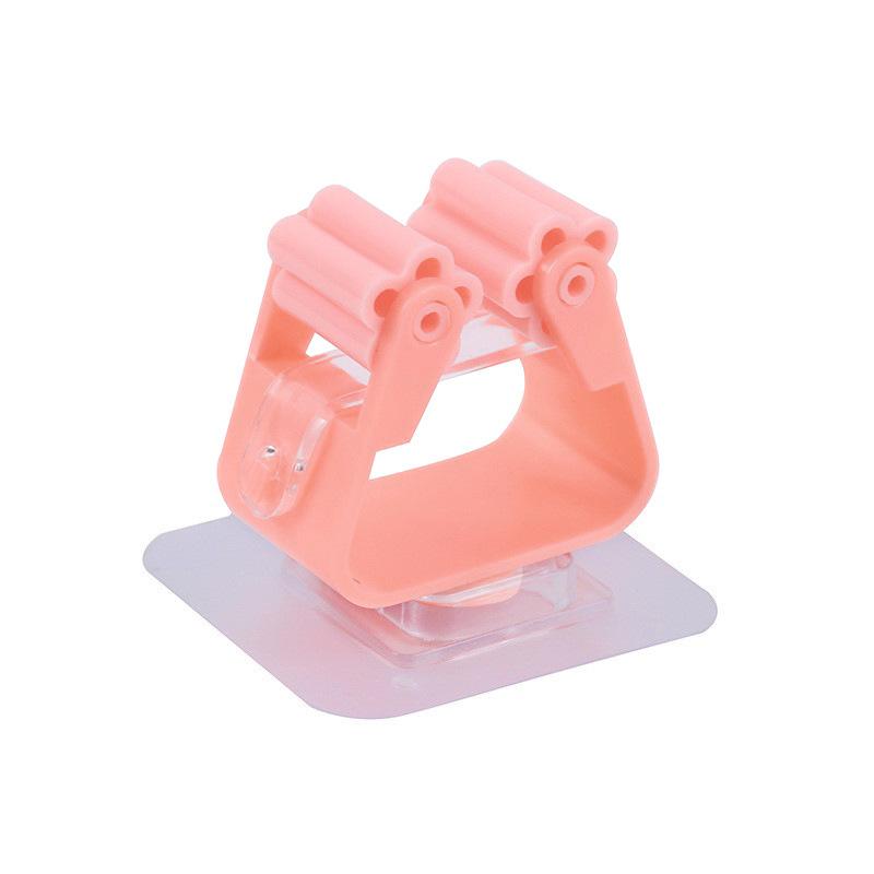 1 шт., держатель для швабры, самоклеящаяся подставка для метлы, настенная подставка для швабры, крючок для подметания щетки, органайзер для хранения, ванная комната, кухня