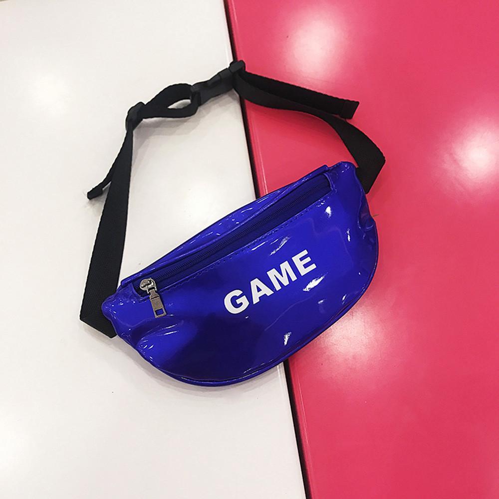 Студенческая уличная детская сумка через плечо для мальчиков и девочек с буквенным принтом, нагрудная сумка, сумка для телефона