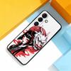 Samurai Warrior Geisha Cool Phone Case For Samsung Galaxy A 73,72,51,53,52,71,22,5G,Note,J7,8,9 Soft Precise Hole Black Cover
