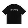 W352 CHROME HEARTS 2025 Summer New High Quality Cotton Round Neck Loose Large Size Men's and Women's T-shirt Couple T-shirt