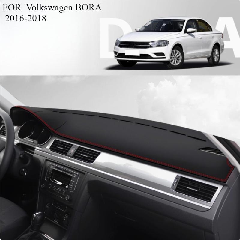 ДЛЯ Volkswagen BORA 2016-2018 Автомобильный коврик на панель приборов Dashmat Покрытие на приборную панель Коврик Защита от солнца Покрытие на приборную панель Ковер Аксессуары