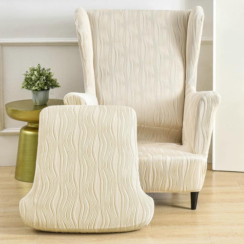 Чехол для дивана с подголовником из эластичного жаккарда, чехлы для дивана для гостиной, мягкий защитный чехол для дивана с эластичной подошвой