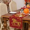New 2026 New Year Table Runner 13x72 Inch Reusable Year of the Horse Tablecloth Linen Home Decoration Dining Table Decor