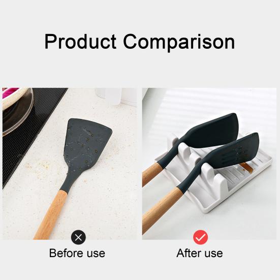 2 шт. стойка для хранения, прочная, легко чистящаяся, утолщенная, с отверстием для подвешивания, гладкая поверхность, органайзер с крышкой-ложкой