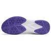 Li Ning Ace V Коллекция Амортизация Скольжение Устойчивость к истиранию Низкие Бадминтонные Кроссовки Унисекс Белый Фиолетовый AYTT001-4