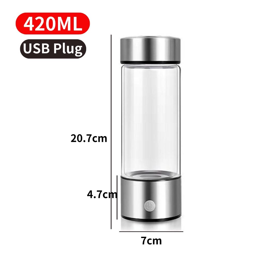 V8 Водородный кувшин для воды Машина для приготовления кувшинов Постоянная температура 2000 мл Портативный генератор обогащенной водородом воды для семейного использования