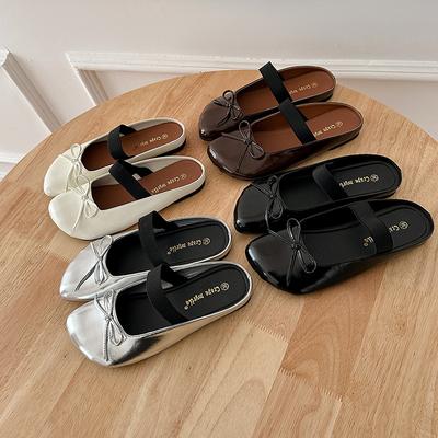 Новая женская обувь с одним ремешком универсальна и подходит для ленивых людей