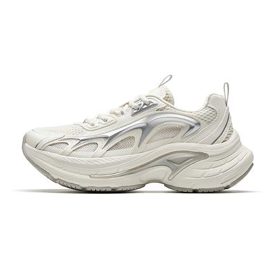 Fuyiao модные модные универсальные нескользящие износостойкие низкие повседневные туфли женские кроссовки цвета слоновой кости и серебра 122528857-2