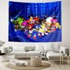hedgehog Speed Adventure Tapestry Hanging for Bedroom,Livingroom, Playroom,Decor Art Room Wall Tapestry Holiday and Birthday Gifts
