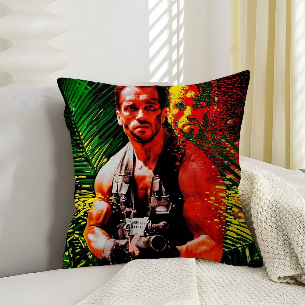 Чехол для подушки 45*45 см с изображением монстра Хищник (P-Predator) Декоративный чехол для подушки Домашний чехол для подушки на диван
