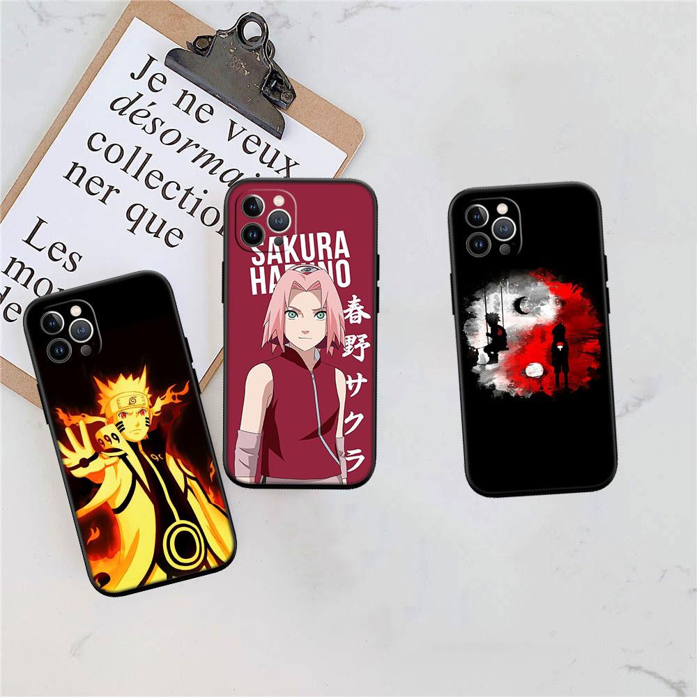 LO9 Anime Naruto Soft Shell Phone Case for OPPO A3 Pro A72 A74 A76 A77 A77S A78 A79 A94 A95 A18 A40M A58