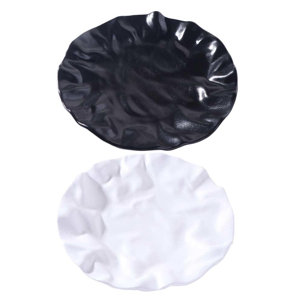 Ceramic Western Cuisine Plate Creative Dessert Tray Kitchen Organizer Steak Plate Snacks