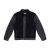 Levis Color Block Long Sleeve Fleece Jacket Men Jackets Black 77379-0001