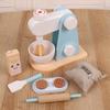 Wooden Kitchen Pretend Play Toy Simulation Wooden Food Mixer Baby Early Learning Educational Toys