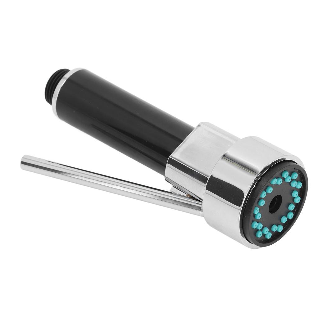 Universal 1/2inch Pull Down Kitchen Spray Head Electroplating ABS Kitchen Sink Faucet Spray Nozzle