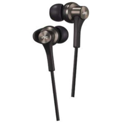 Черные вставные наушники JVC HA-FX46-B,