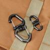 Outdoor 360 Rotating Hook Portable S Hook Multifunctional Mountaineering Buckle Backpack Buckle Camping Accessories