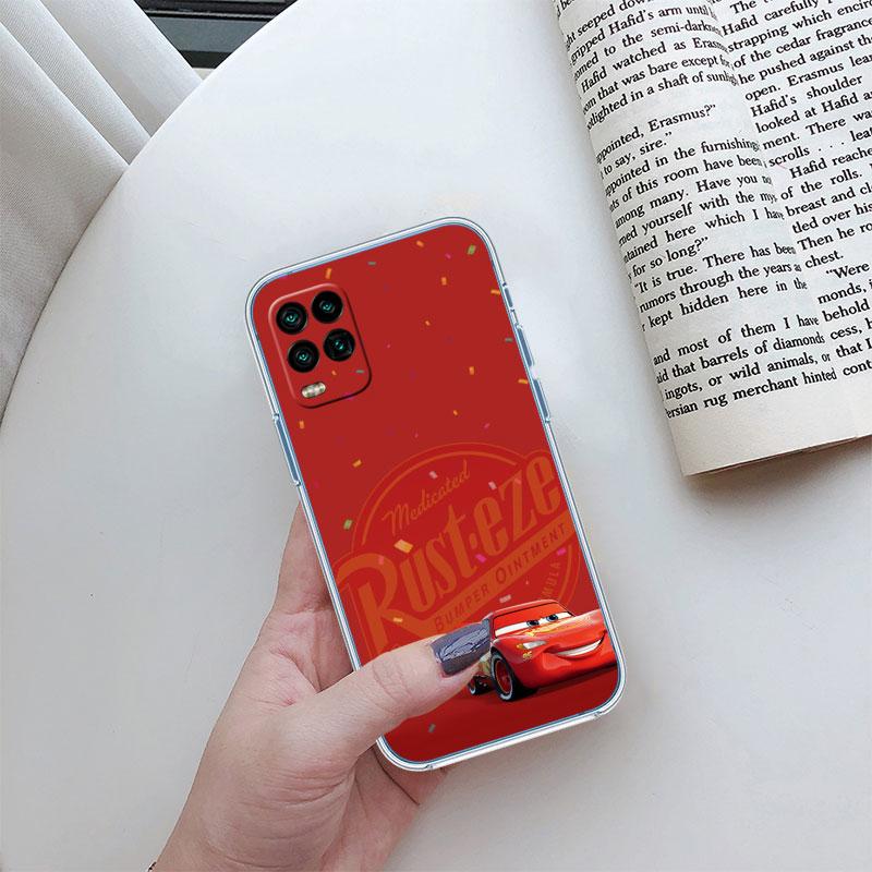 Прозрачный чехол для телефона Cars Молния МакКуин для Samsung Galaxy A04 A04S A14 A23 A34 A54 M23 M33 M52 M53