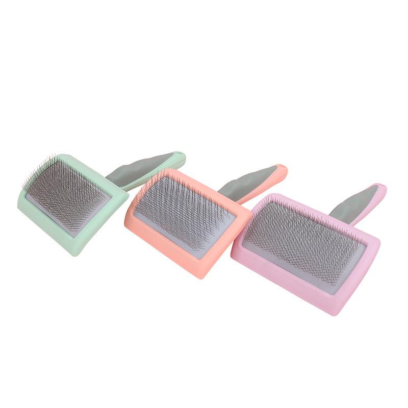 Pet Grooming Needle Comb for Cats & Dogs - Detangling, Deshedding, and Hair Removal Tool