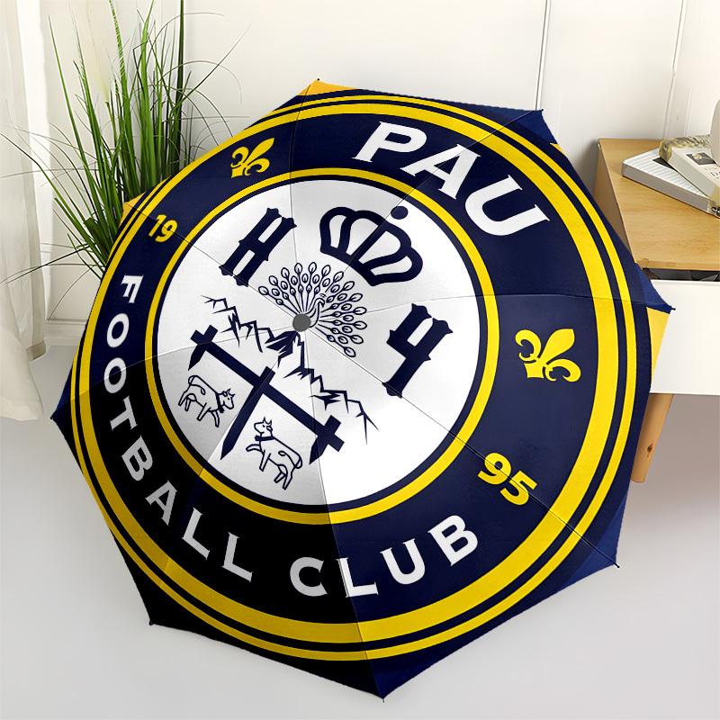 PAU Football Club Automatic Opening and Closing, 8 rib Structure Portable Umbrella, Suitable for Men and Women in All Seasons Perfect Gift
