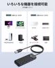 ORICO USB 4 Компактный USB-хаб-расширитель 5 Гбит/с для Mac, iPad и удаленной работы с кабелем 100 см, USB 3.0, Порты, Питание от шины, Легкий, Высокоскоростной