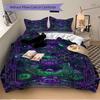 3pcs Cosmic Mandala Bedding Set, Includes 1 Comforter + 2 Pillowcases, Without Pillow Inserts, Soft Comfortable, Lightweight Breathable053