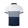 Летняя рубашка поло на молнии, мужская рубашка поло в полоску с принтом