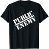 Public Enemy Unisex Adult Logo Cotton T-Shirt
