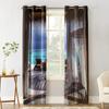 Спальня Кухонные шторы Морской дом Террасная штора Предметы декора для гостиной Оконные шторы для гостиной