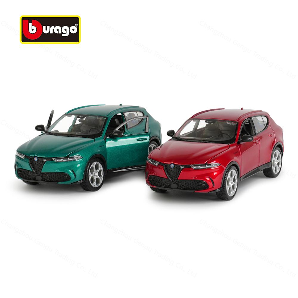 RZUD8 Bburago 1:24 Статические литые модели Alfa Romeo Tonale Коллекционные игрушечные модели автомобилей