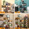 360° Rotating Multi-layer Kitchen Corner Rack for Fruits & Vegetables