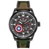 CITIZEN MARVEL CAPTAIN AMERICA Nylon Strap [Product Code] AW1367-05W Men's Watch, Imported, Analog, Solar, Black/Khaki Camouflage,