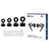 XDcase 4 Pairs Replacement Memory Foam Ear Tips, XS/S/M/L Size