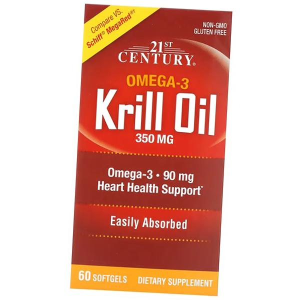Krill Oil 350, 21st Century  60caps (67440011)