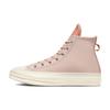 Chuck Taylor All Star 1970s Fleece Comfortable and Versatile High-Top Espadrilles Unisex Pink
